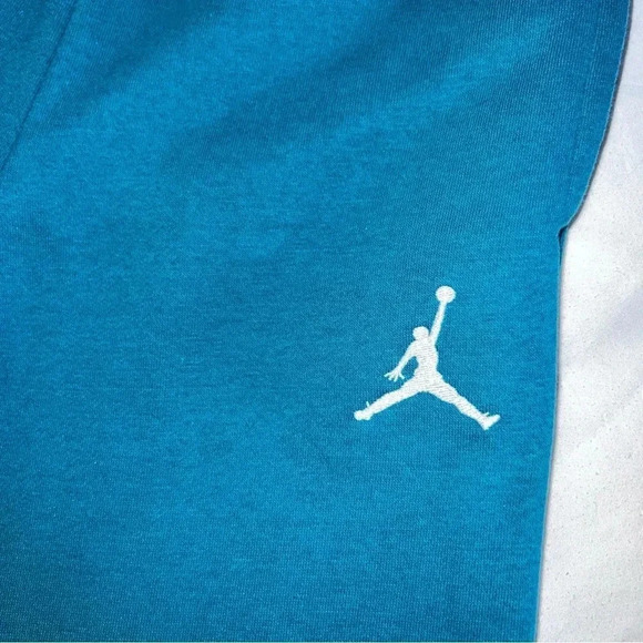 #0099 Jordan Sweatpants, Big Kids, Teal/Aqua, Size M - Picture 3 of 5